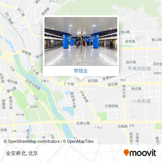 金安桥北地图