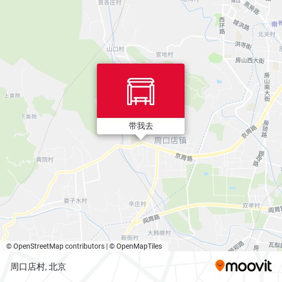 周口店村地图