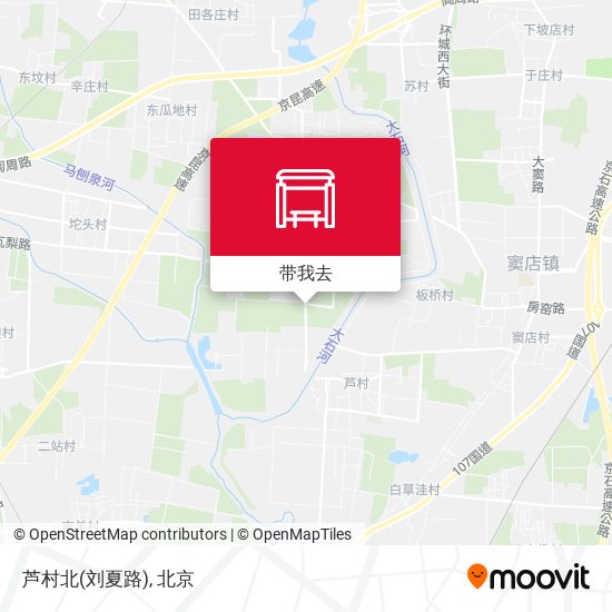 芦村北(刘夏路)地图