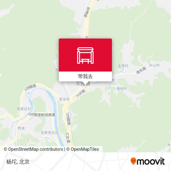 杨坨地图