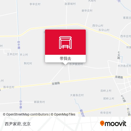 西尹家府地图