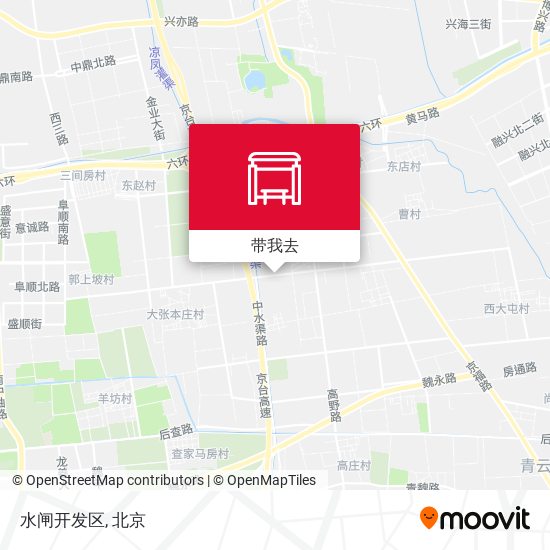 水闸开发区地图