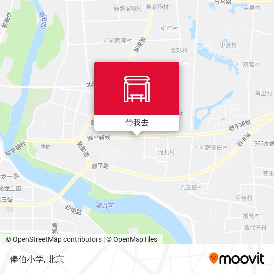 俸伯小学地图