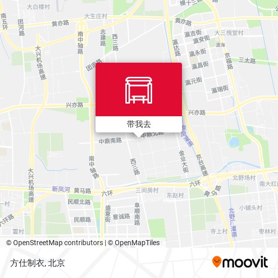 方仕制衣地图