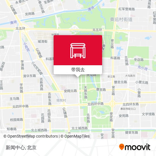新闻中心地图