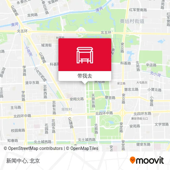 新闻中心地图