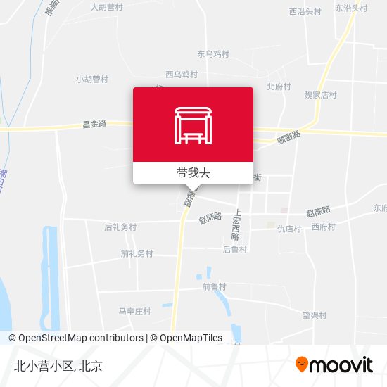 北小营小区地图