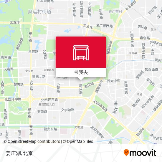 姜庄湖地图