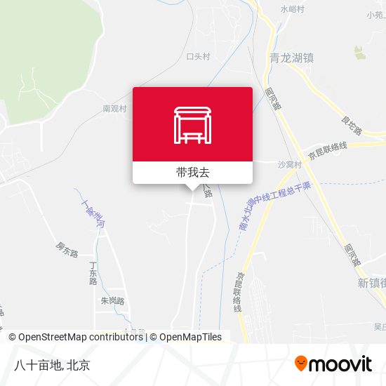 八十亩地地图