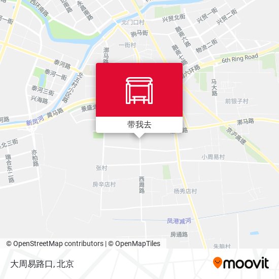 大周易路口地图