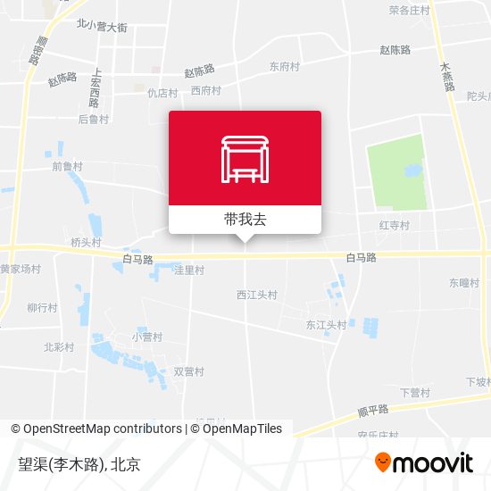 望渠(李木路)地图