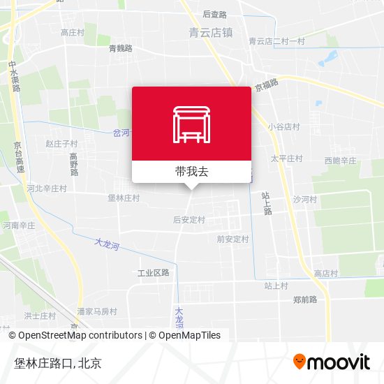 堡林庄路口地图