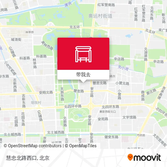 慧忠北路西口地图