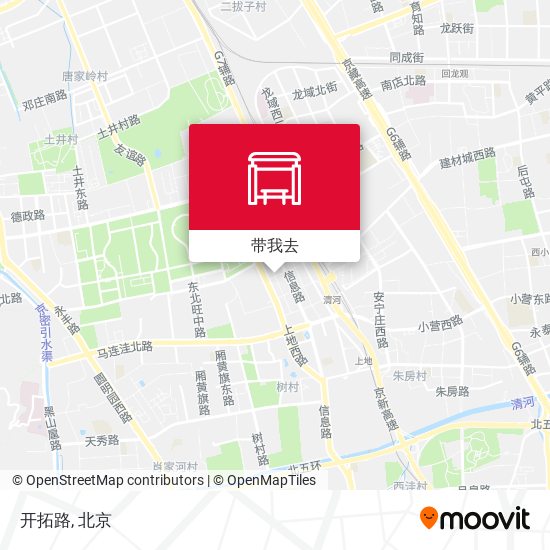 开拓路地图