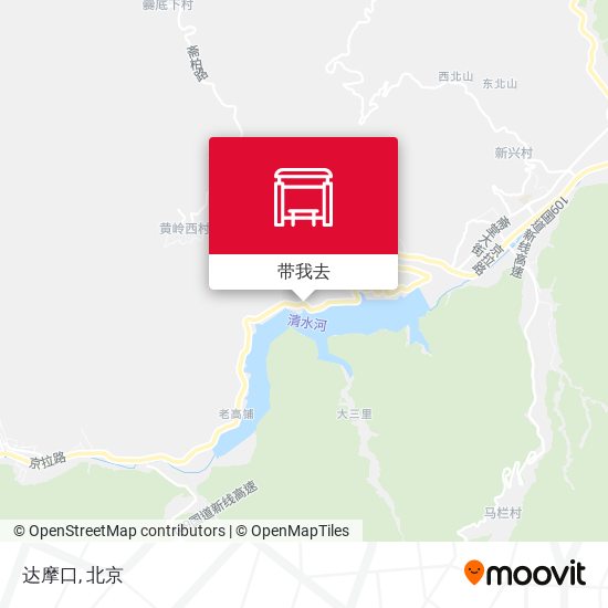 达摩口地图