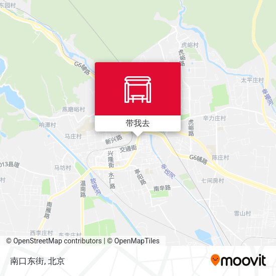 南口东街地图