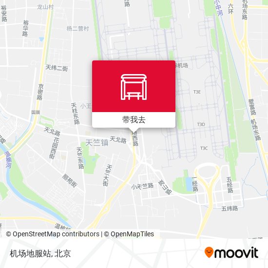 机场地服站地图
