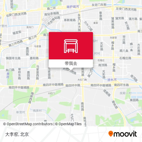 大李窑地图