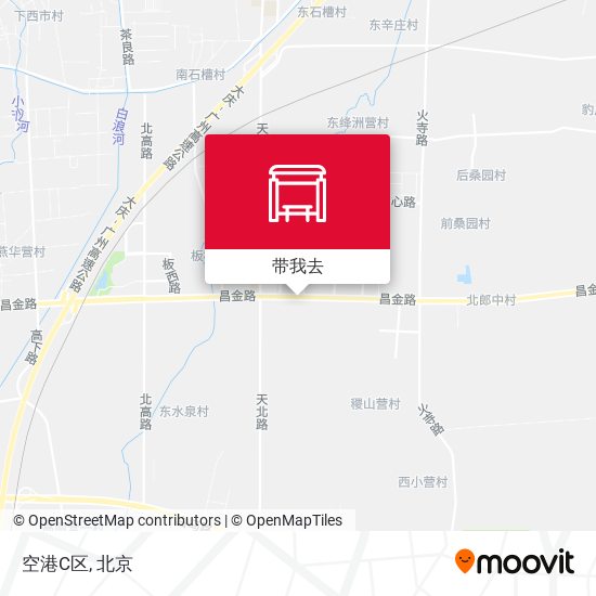 空港C区地图