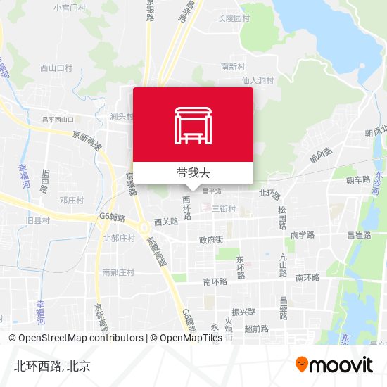 北环西路地图