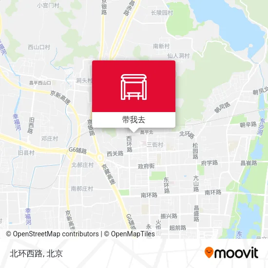 北环西路地图