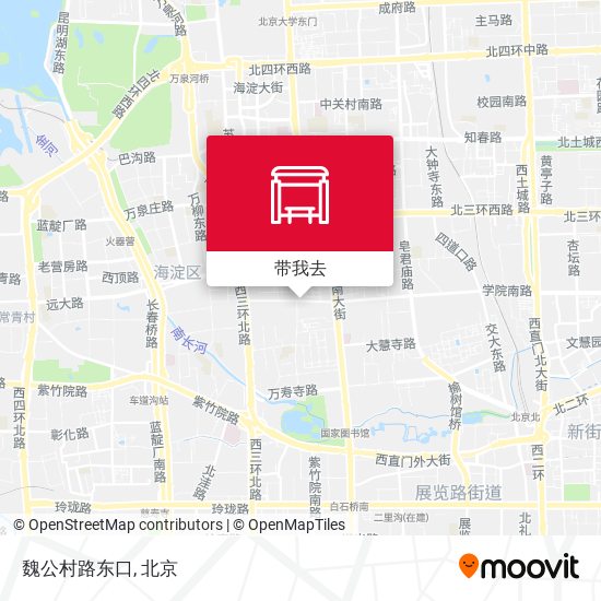 魏公村路东口地图
