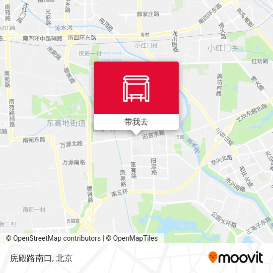 庑殿路南口地图