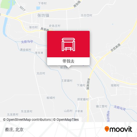 蔡庄地图