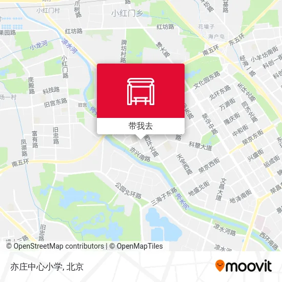 亦庄中心小学地图