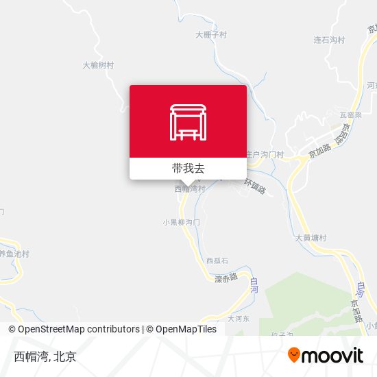 西帽湾地图