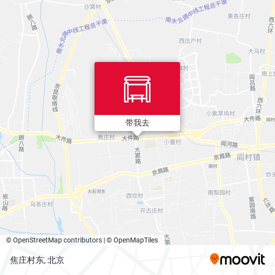 焦庄村东地图