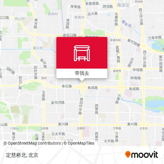 定慧桥北地图