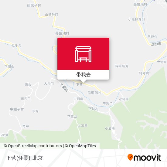 下营(怀柔)地图