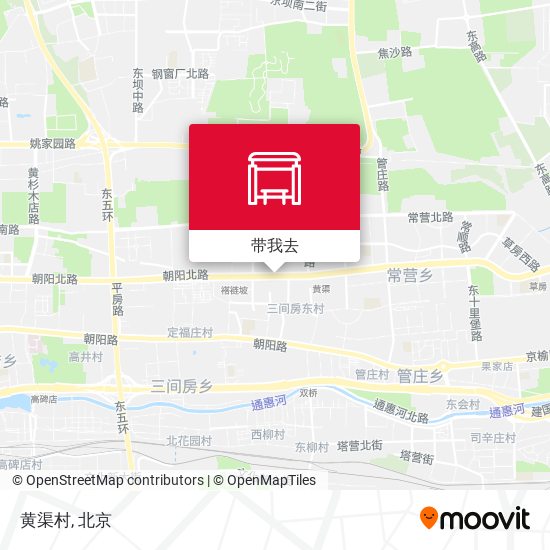 黄渠村地图