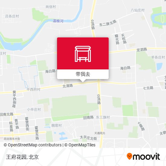 王府花园地图