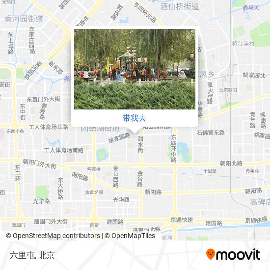 六里屯地图