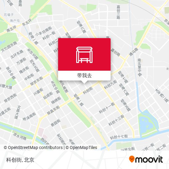 科创街地图