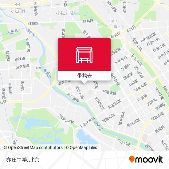 亦庄中学地图