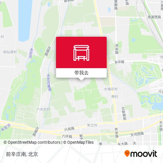 前辛庄南地图