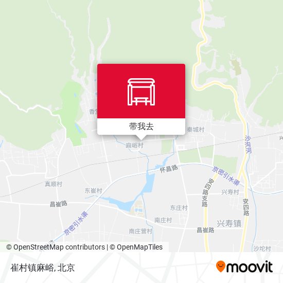 崔村镇麻峪地图