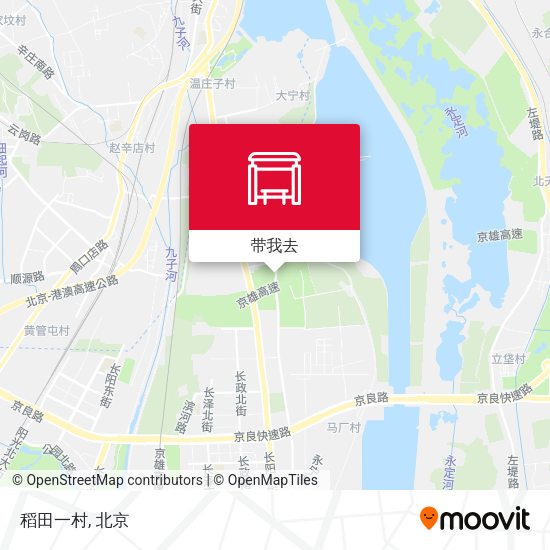 稻田一村地图