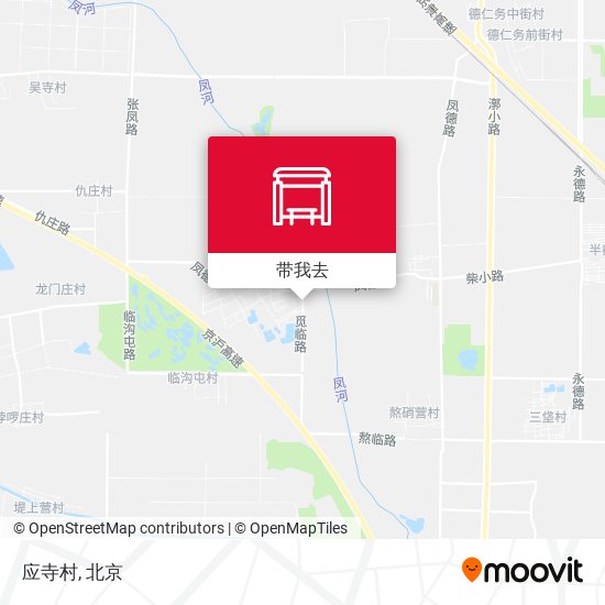 应寺村地图
