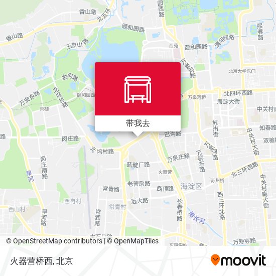 火器营桥西地图