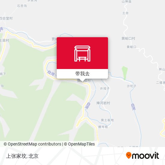 上张家坟地图