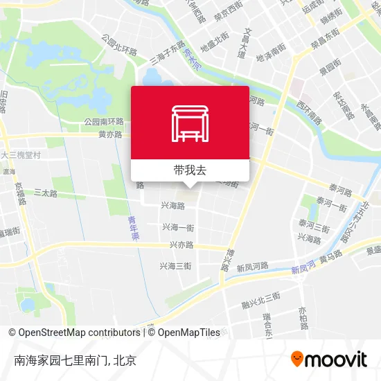 南海家园七里南门地图