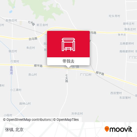 张镇地图