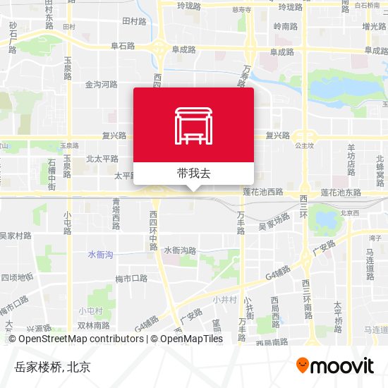 岳家楼桥地图