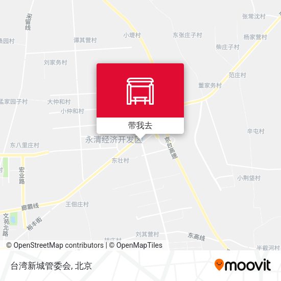 台湾新城管委会地图