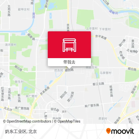 奶东工业区地图
