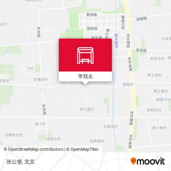 张公垡地图